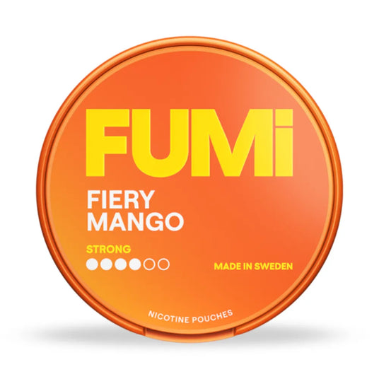FUMi Fiery Mango Strong Nicotine Pouches - 8mg