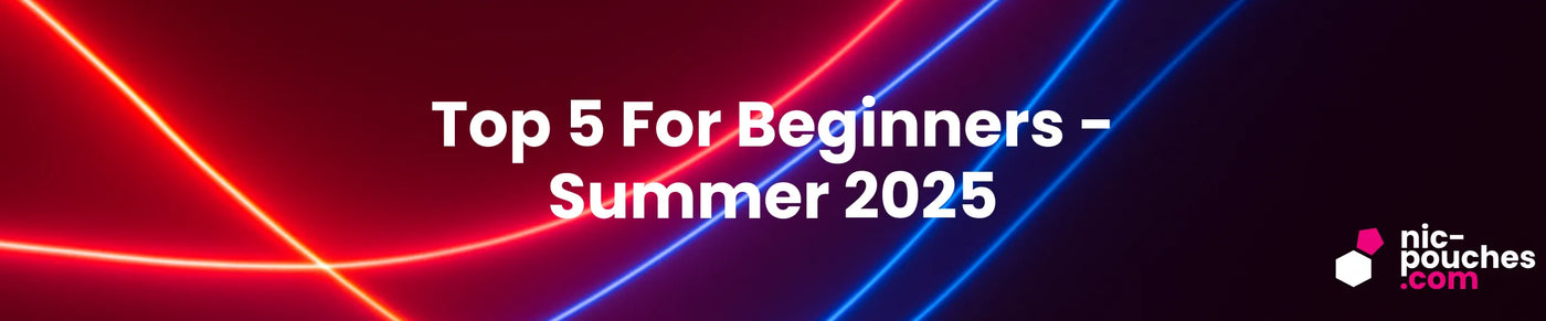 Top 5 Nicotine Pouches For Beginners - Summer 2025 - Blog Banner