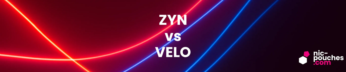ZYN vs VELO Nicotine Pouches - Blog Banner