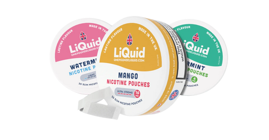 LiQuid Nicotine Pouch - Trio Of Flavours