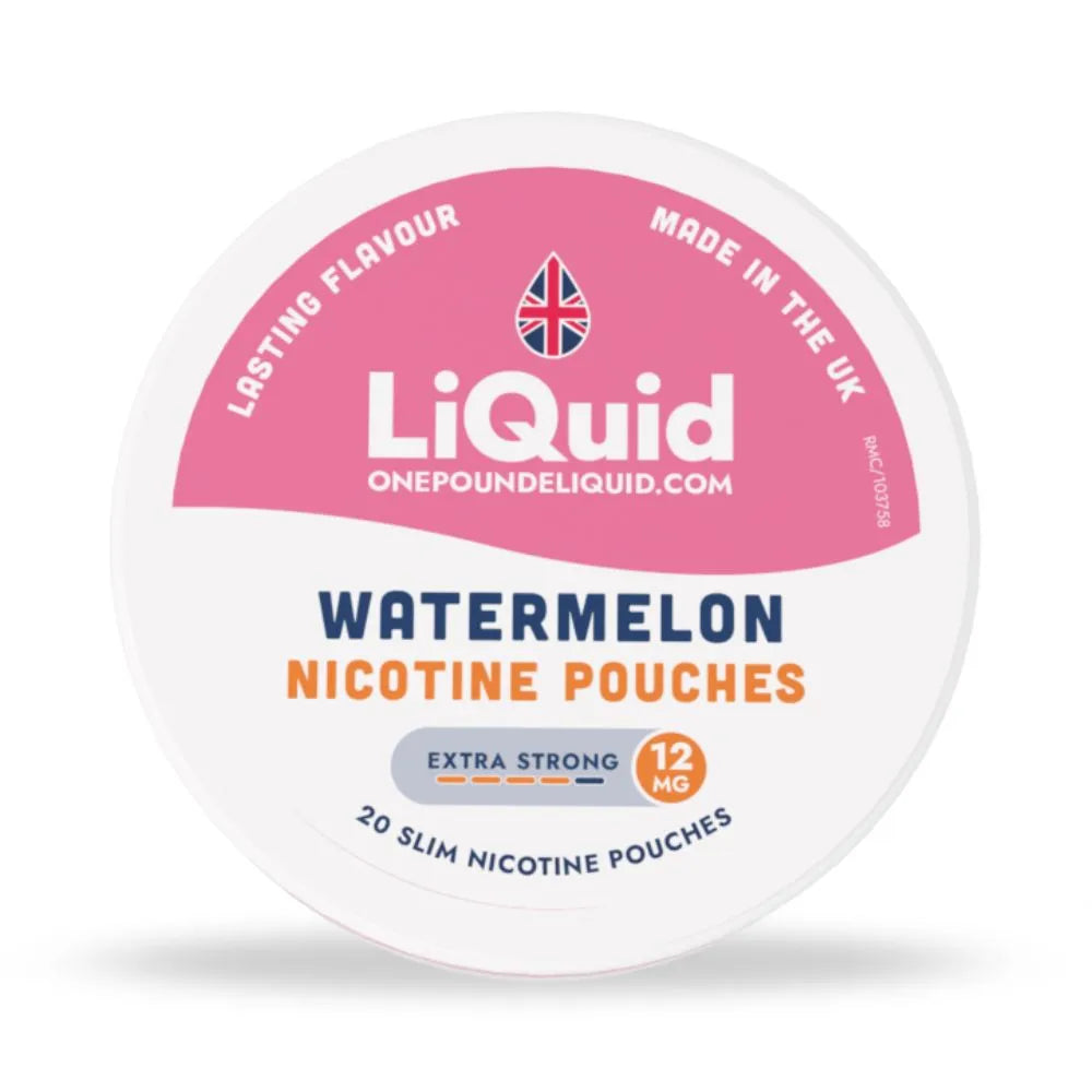 Buy Liquid Watermelon Nicotine Pouches 12mg