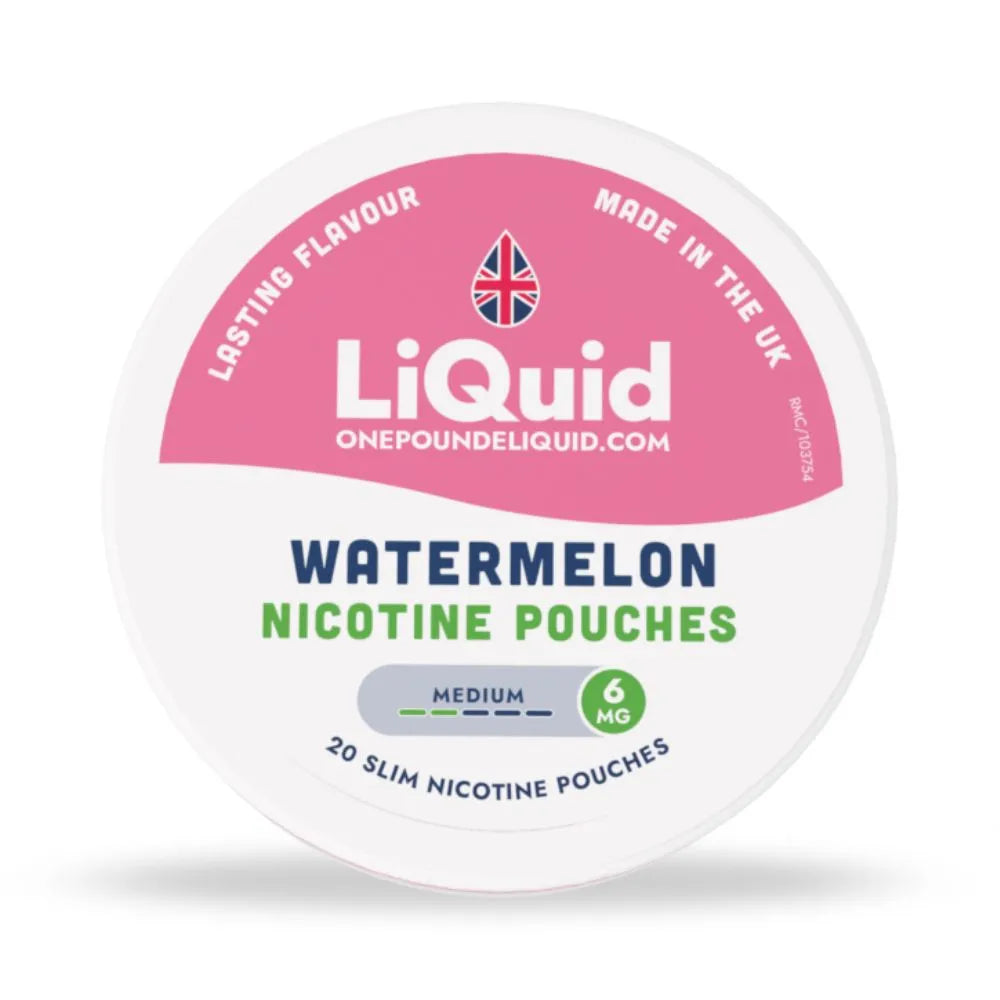 Buy Liquid Watermelon Nicotine Pouches 6mg