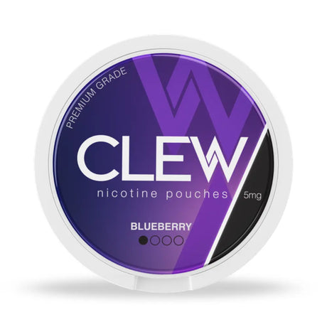 Buy CLEW UK Nicotine Pouch Blueberry 5mg