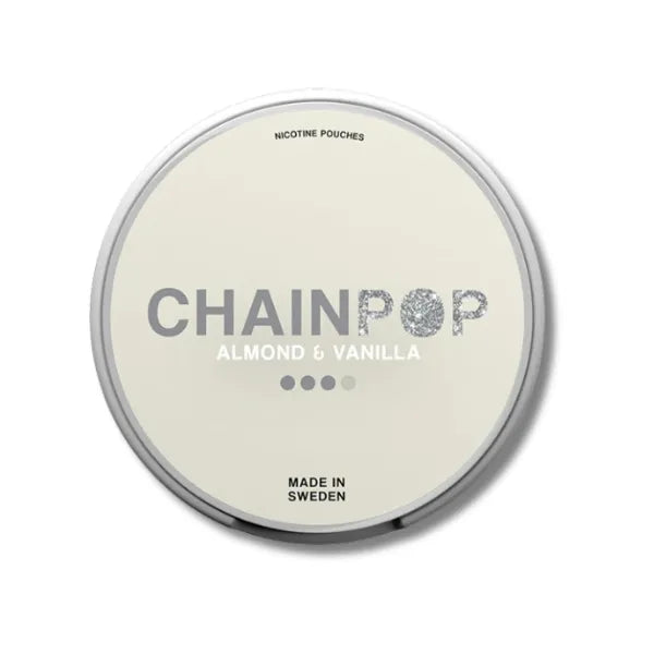 Chainpop Almond and Vanilla Nicotine Pouches