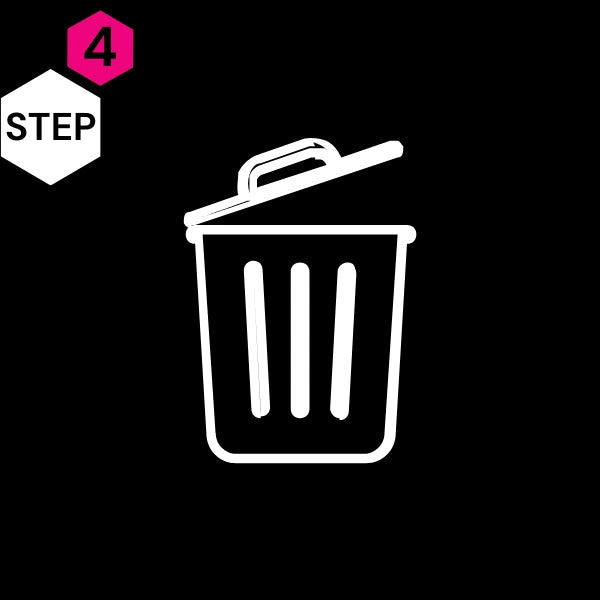 How to use a nicotine pouch - Step 4