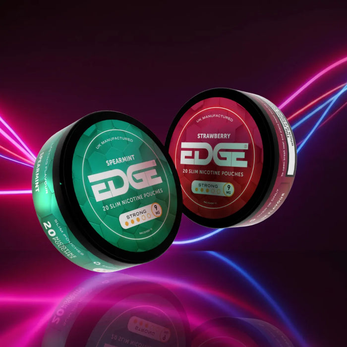 EDGE Spearmint and Strawberry Nicotine Pouches