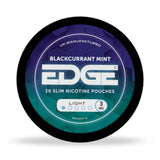 EDGE Blackcurrant Mint Nicotine Pouches - 3mg