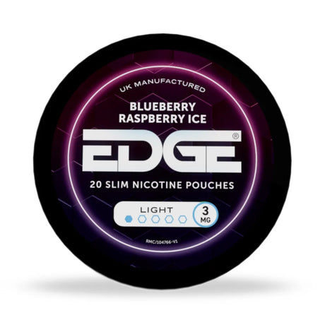 EDGE Blueberry Raspberry Ice Nicotine Pouches - 3mg