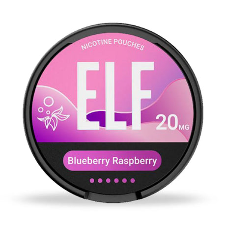 ELF Nicotine Pouches - Blueberry Raspberry - 20mg