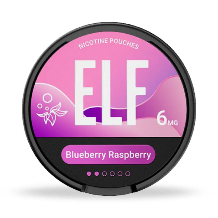 ELF Nicotine Pouches - Blueberry Raspberry - 6mg