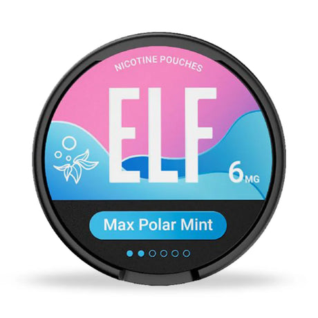 ELF Nicotine Pouches - Max Polar Mint - 6mg
