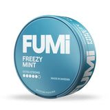 FUMi Freezy Mint Nicotine Pouches - Angled Image