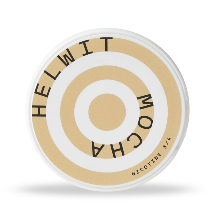 Helwit Mocha Nicotine Pouches - 3/4