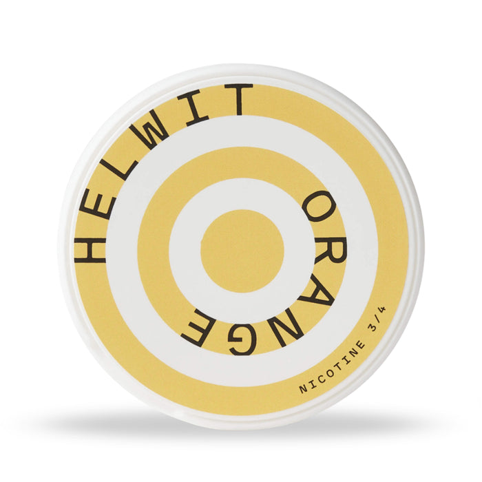 Helwit Orange Nicotine Pouches - 3/4