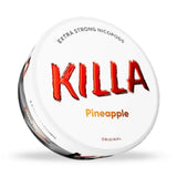Killa Extra Strong Nicopods container with 'Pineapple' flavour on a white background