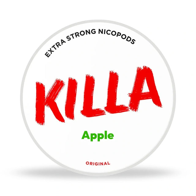 Buy KILLA UK Nicotine Pouch Apple 13.2mg