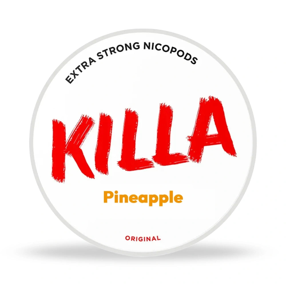 Buy KILLA UK Nicotine Pouch Pineapple 13.2mg