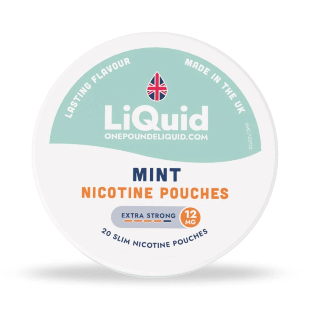 LiQuid UK Nicotine Pouch Mint 9mg