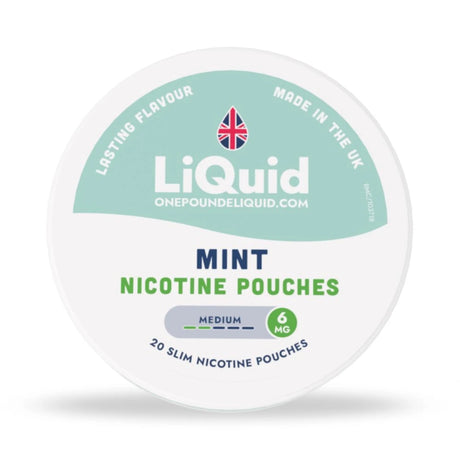 LiQuid UK Nicotine Pouch Mint 6mg