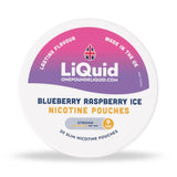 LiQuid Blueberry Raspberry Ice Nicotine Pouches - 9mg
