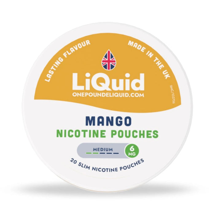 LiQuid UK Nicotine Pouch Mango 6mg
