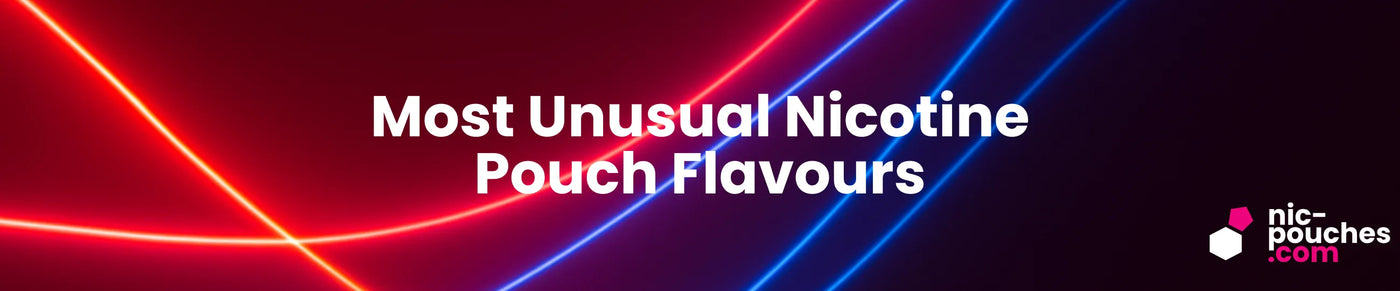 Most Unusual Nicotine Pouch Flavours - Blog Banner