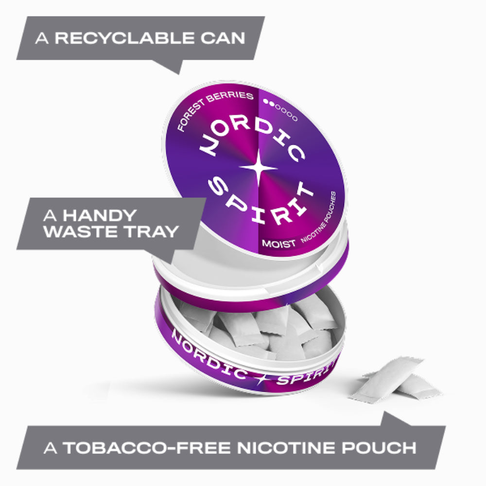 Nordic Spirit Forest Berries Nicotine Pouch