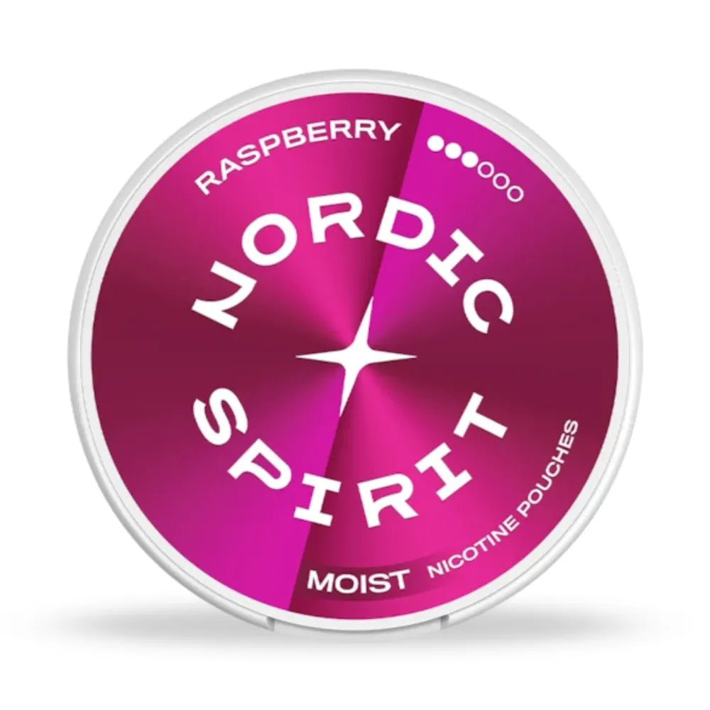 Nordic Spirit Raspberry 9mg Nicotine Pouches