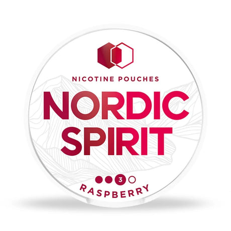 NORDIC SPIRIT UK Nicotine Pouches Raspberry 9mg