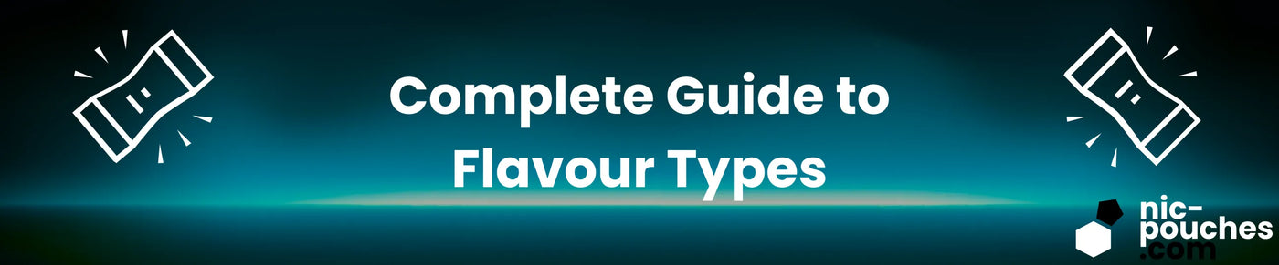 Complete Guide to Nicotine Pouch Flavour Types - Blog  Banner