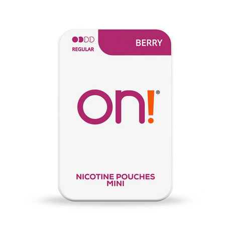 On! Mini Berry Nicotine Pouches - 3mg