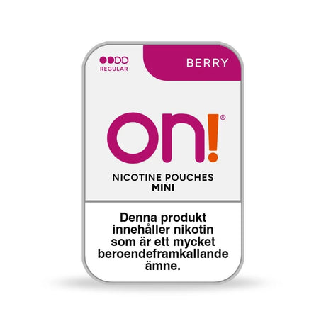 ON UK Nicotine Pouch Berry 3mg