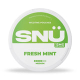 Buy SNU UK Nicotine Pouch Fresh Mint 12mg