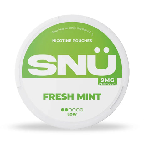 Buy SNU UK Nicotine Pouch Fresh Mint 9mg