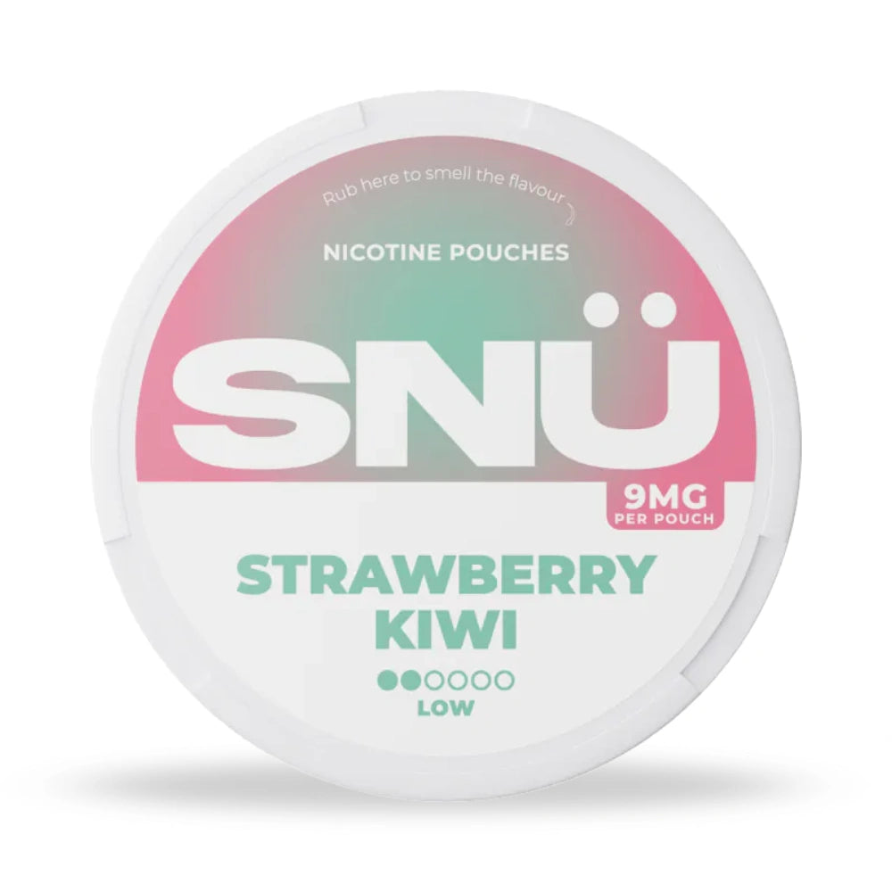 SNU UK Nicotine Pouch Strawberry Kiwi 9mg