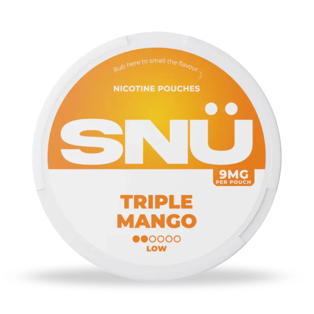 Buy SNU UK Nicotine Pouch Triple Mango 9mg