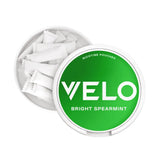 Velo Bright Spearmint Nic Pouches - All White