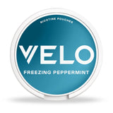 Velo Freezing Peppermint Nic Pouches - Front View