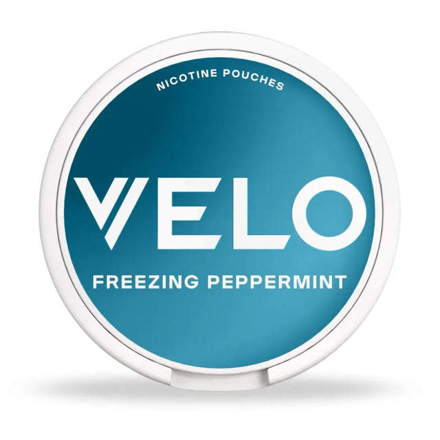 Velo Freezing Peppermint Nic Pouches - Front View