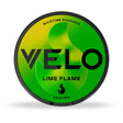 Velo Lime Flame Nic Pouches - Front View