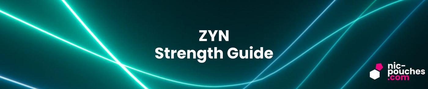 ZYN Nicotine Pouch Strength Guide - Blog Banner