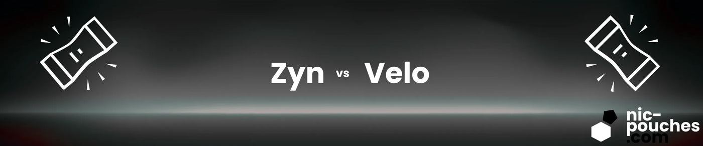 Zyn vs Velo Nicotine Pouches Banner