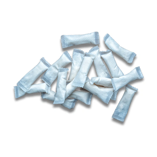 Loose Nicotine Pouches On A White Background