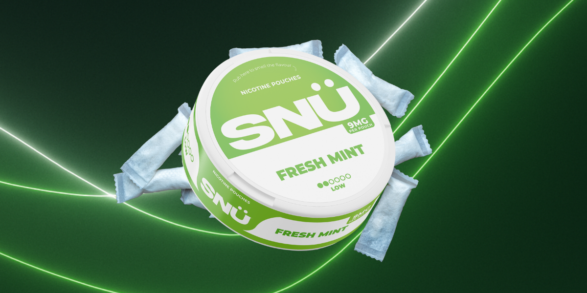 SNU Fresh Mint Nicotine Pouches with Loose Pouches